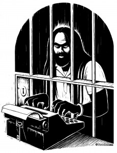 Mumia by Eric Drooker