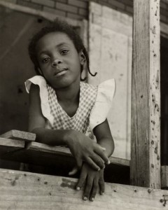 Delores, Melrose Plantation, Louisiana, 1950 (by Carlotta Corpron)